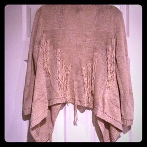 Forever 21 fringe sweater